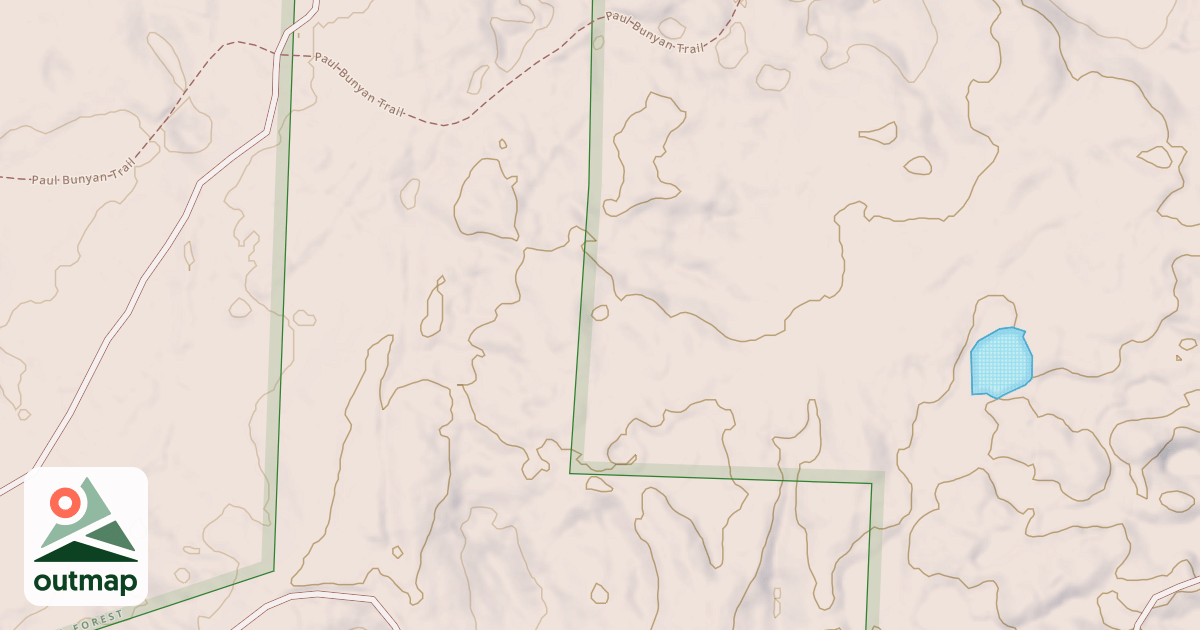 Map of EAST HOWARD LAKE RD SPUR 2808