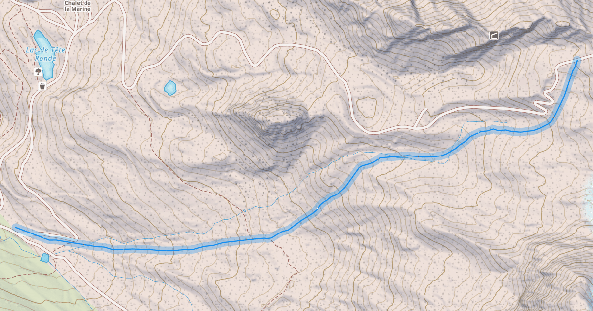 Map preview of Christine