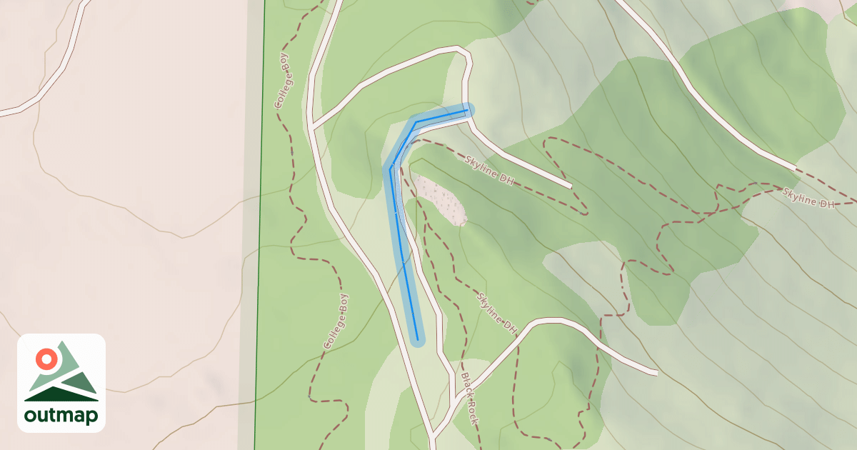 Map of Upper Cascade