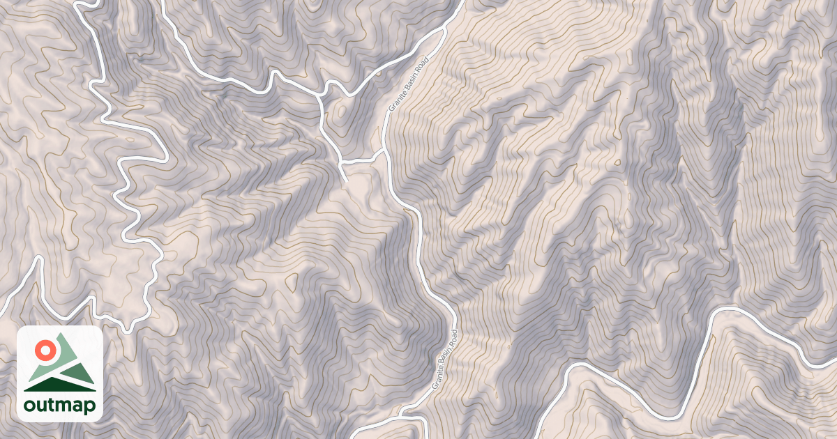 Map of COW CREEK