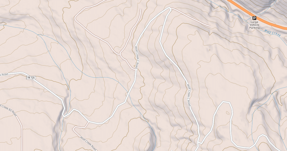 Map preview of WOLF CRK C