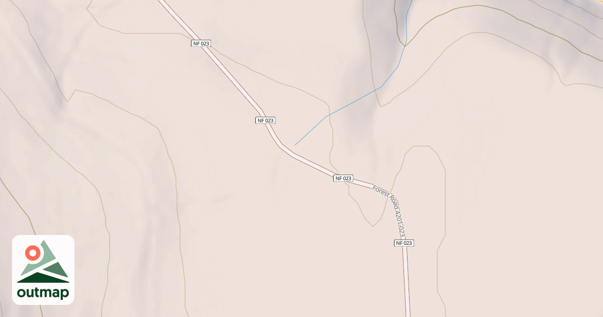 Map of MIKE'S GULCH