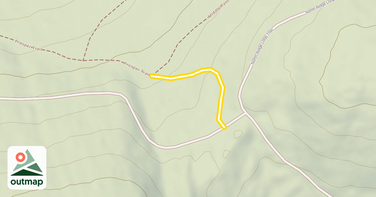 Map of Prosper Trail