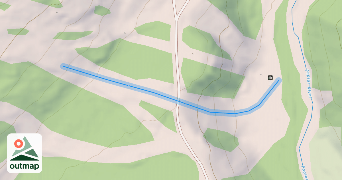 Map of Lower Cascade