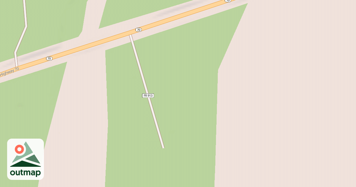 Map of FR 913