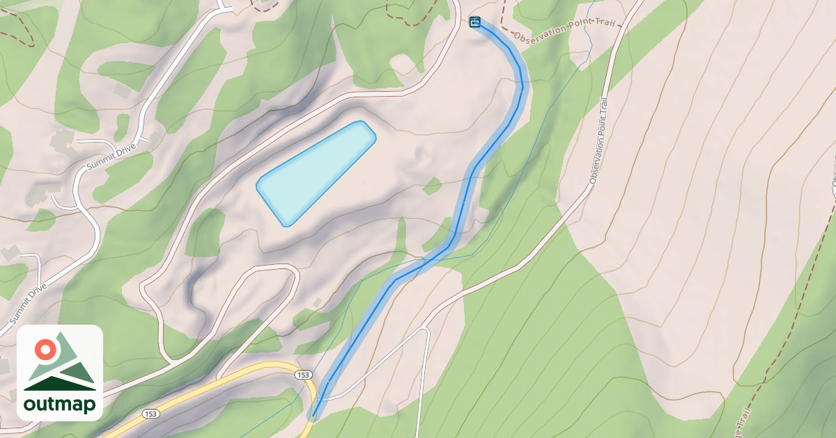 Map of Falling Water