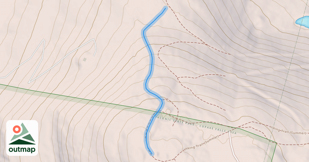 Map of Upper Sidewinder