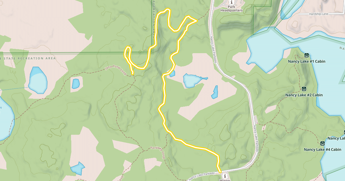 Map preview of Parkway Loop
