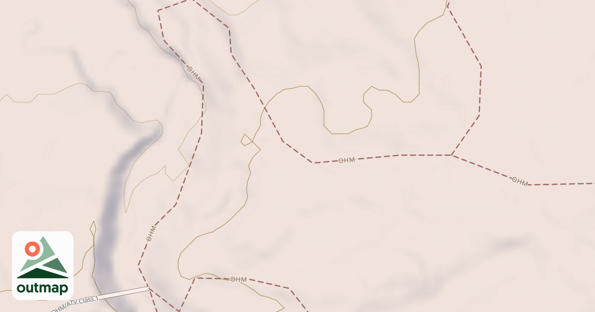 Map of Straight Arrows Trail