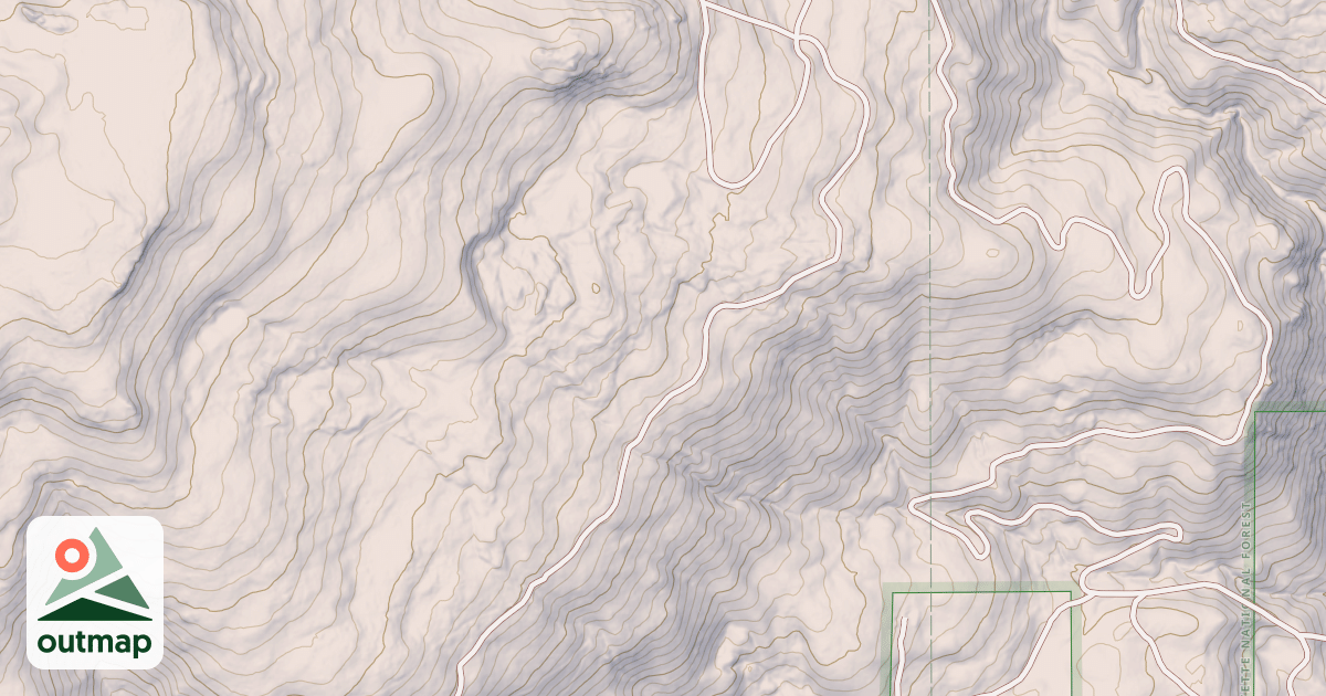 Map of BRUSH FIELD