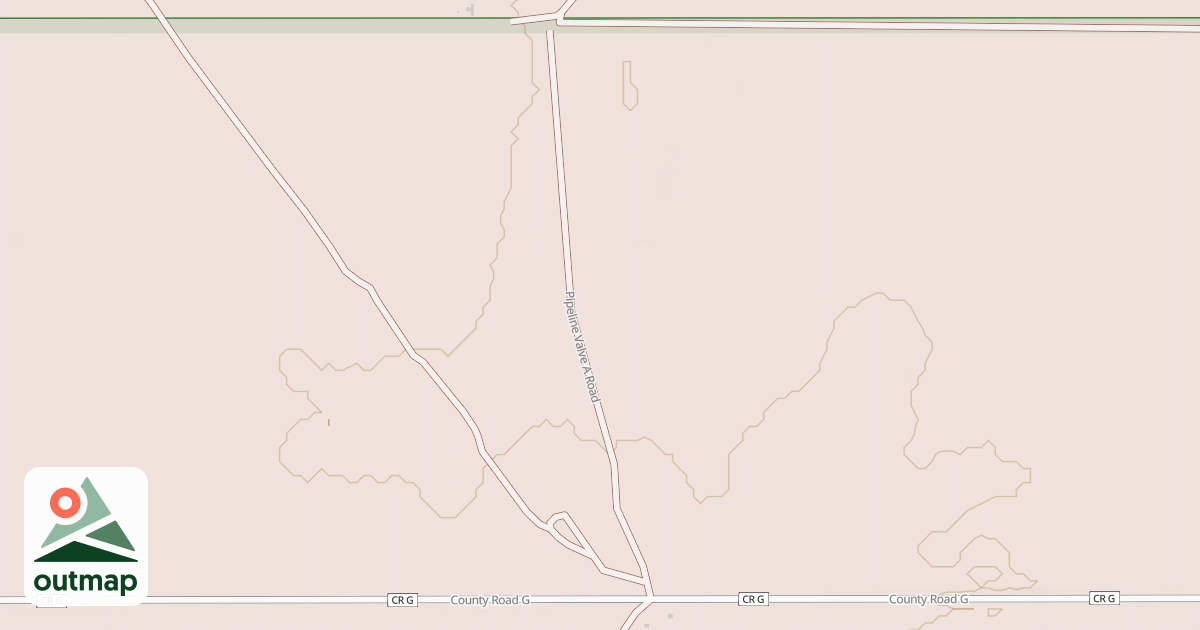 Map of PIPELINE VALVE A