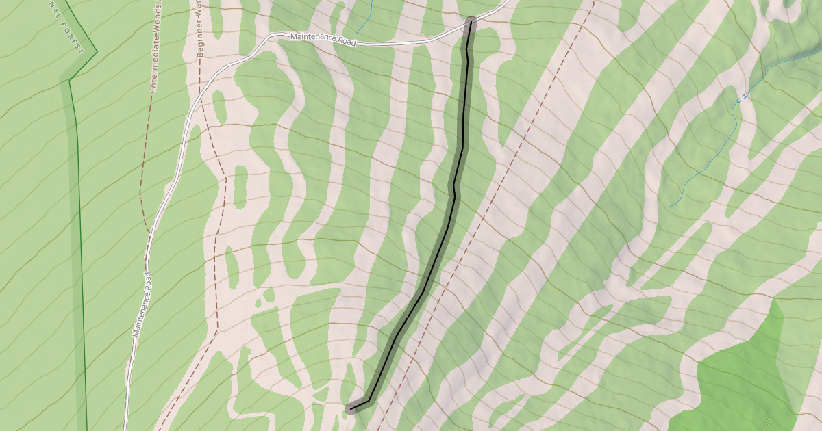 Map preview of Shredwood Forest