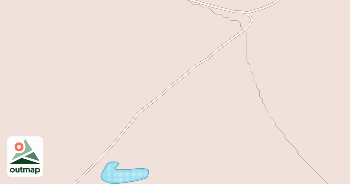 Map of HOG LAKE N SPUR A