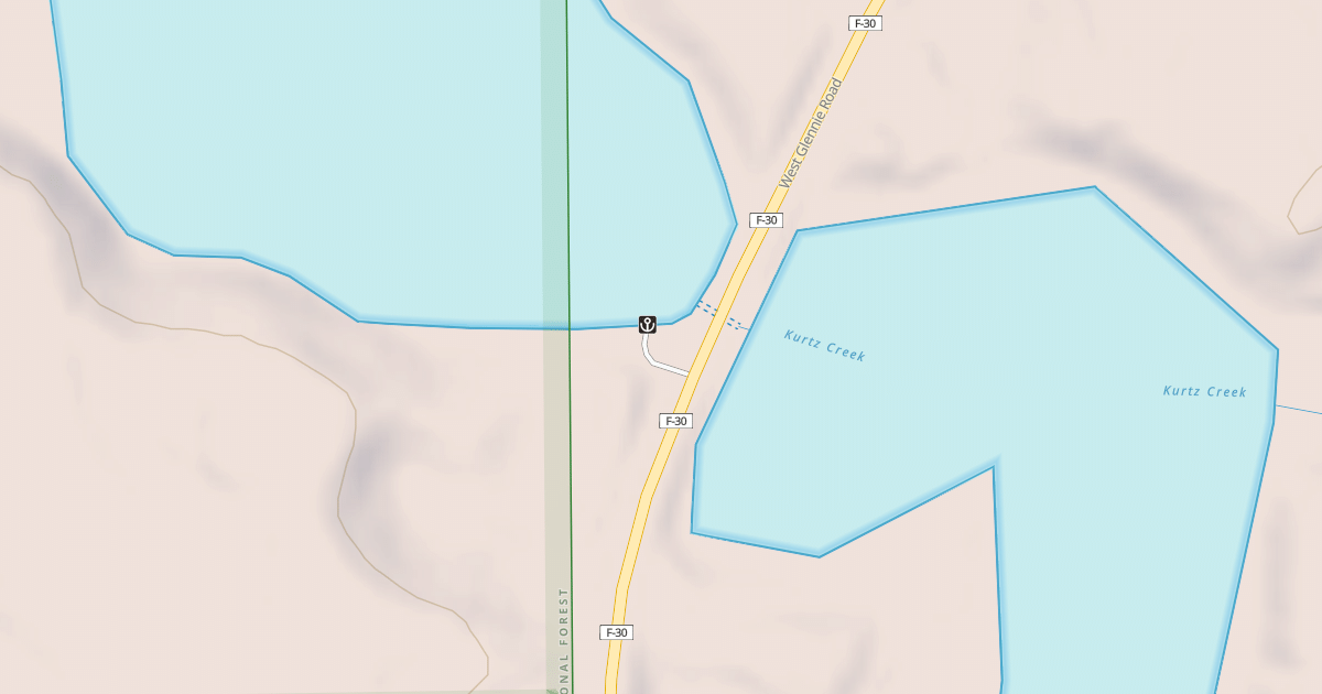 Map preview of INDIAN LAKE BOAT LAUNCH