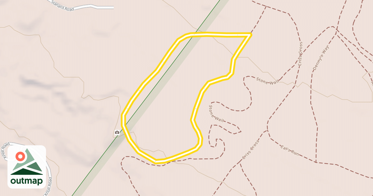 Map of Mountain View Loop