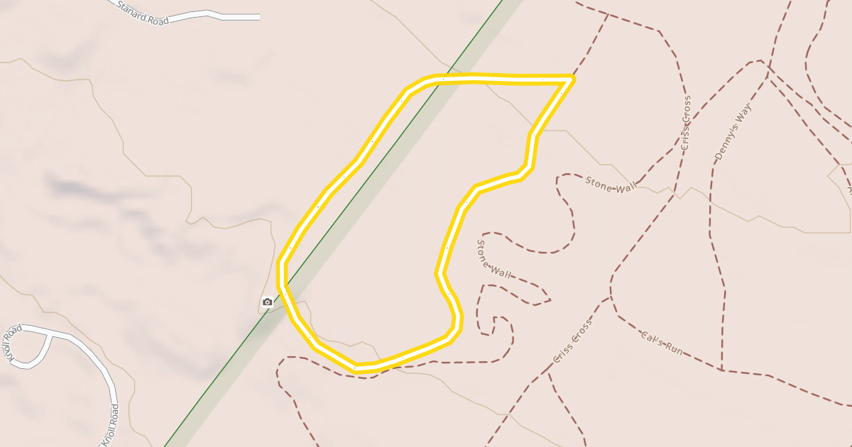 Map preview of Mountain View Loop