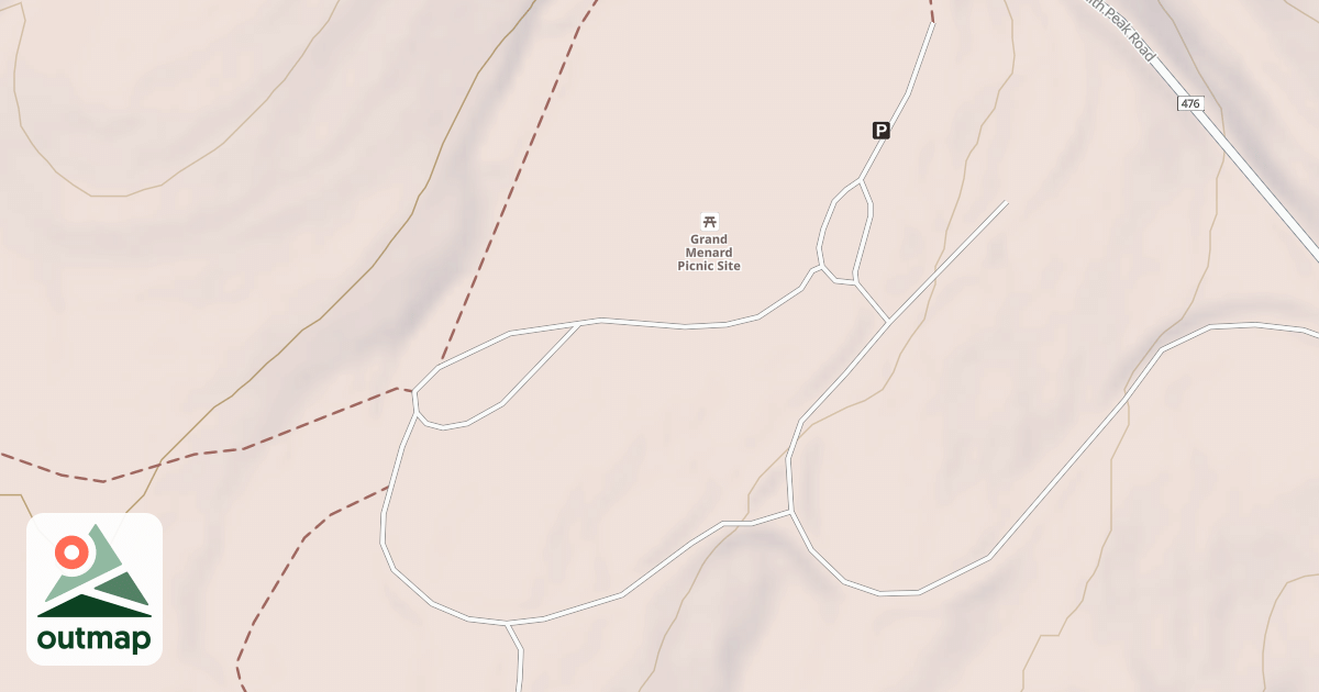 Map of CAMP MENARD SPUR A
