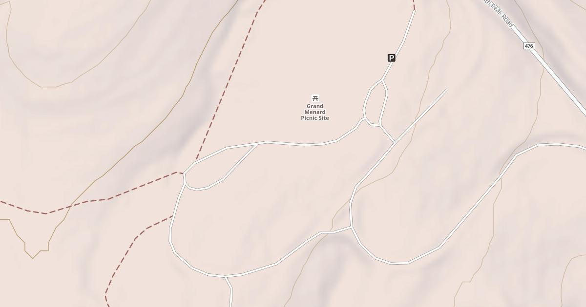 Map preview of CAMP MENARD SPUR A
