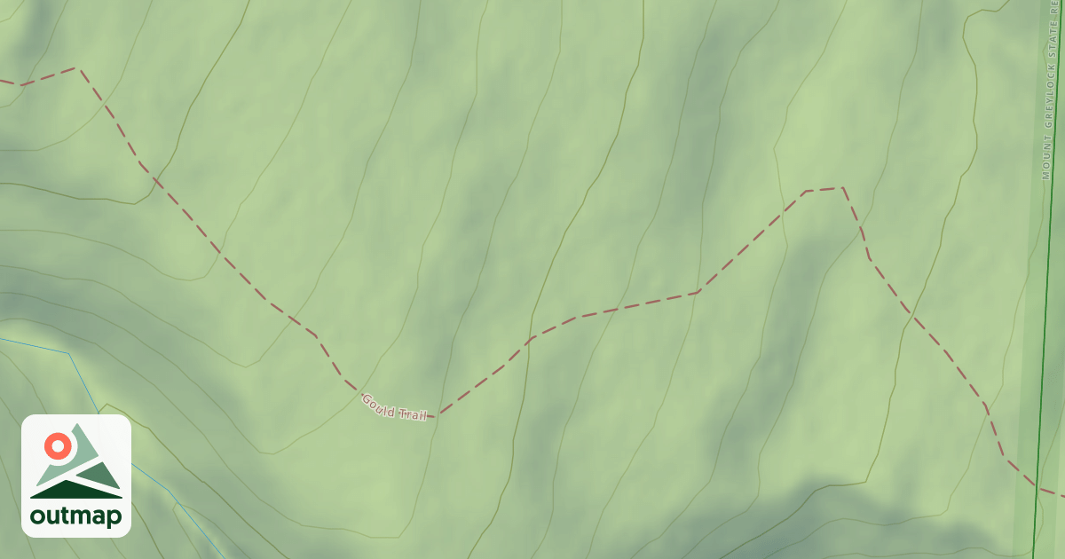 Map of Gould Trail