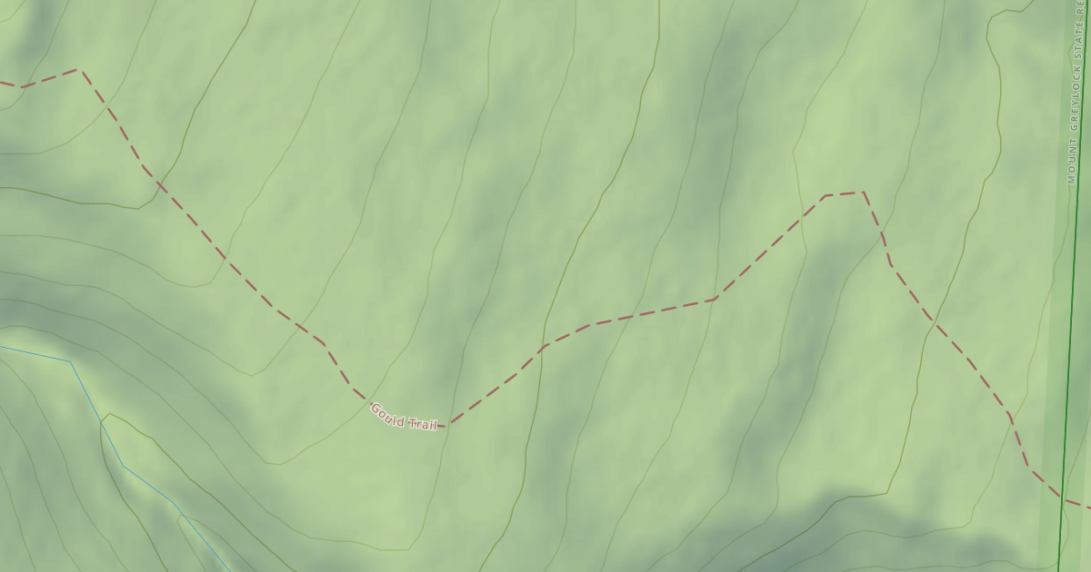 Map preview of Gould Trail