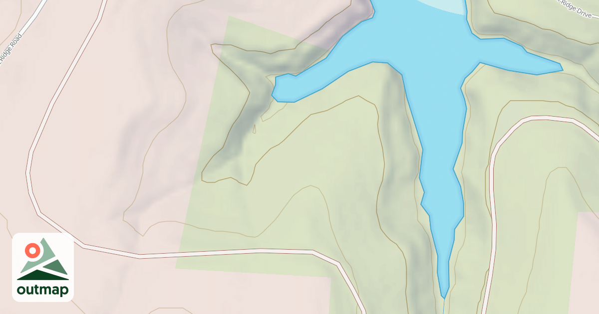 Map of Timber Rattler Run Ovh Trail