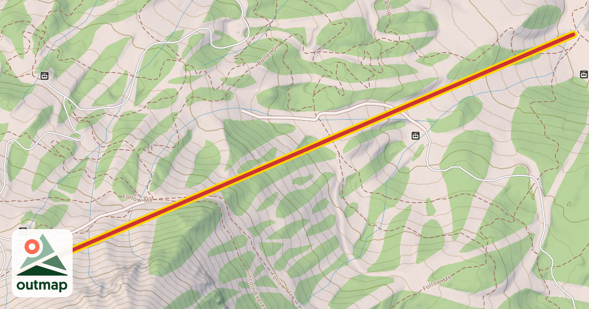 Map of Canyon Express