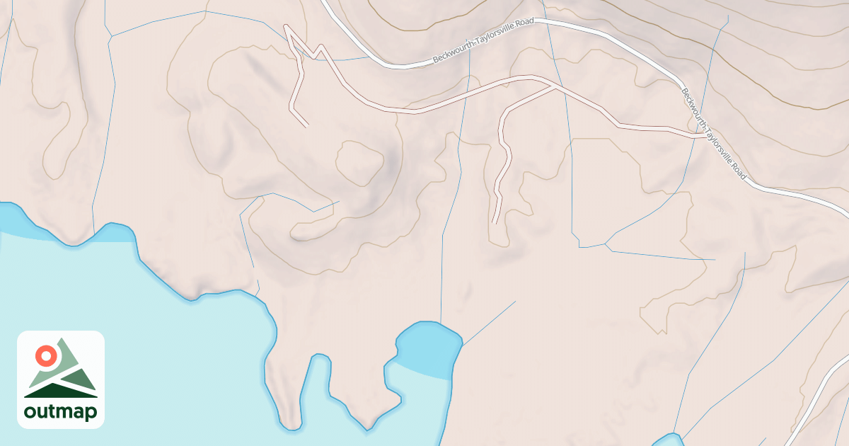 Map of BLUFF COVE