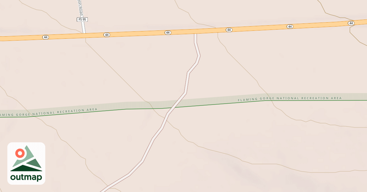 Map of Don Hatch Memorial Snowmobile