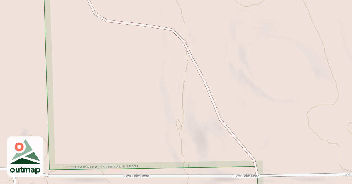 Map of LOST LAKE SPUR C