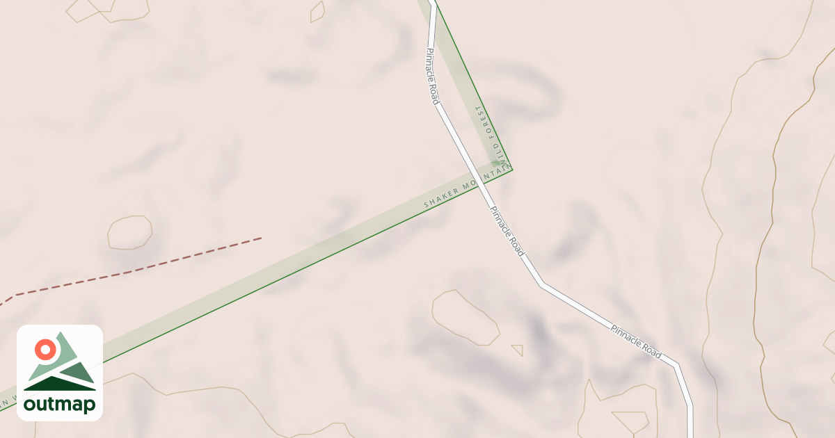 Map of Sailor Swamp Trail