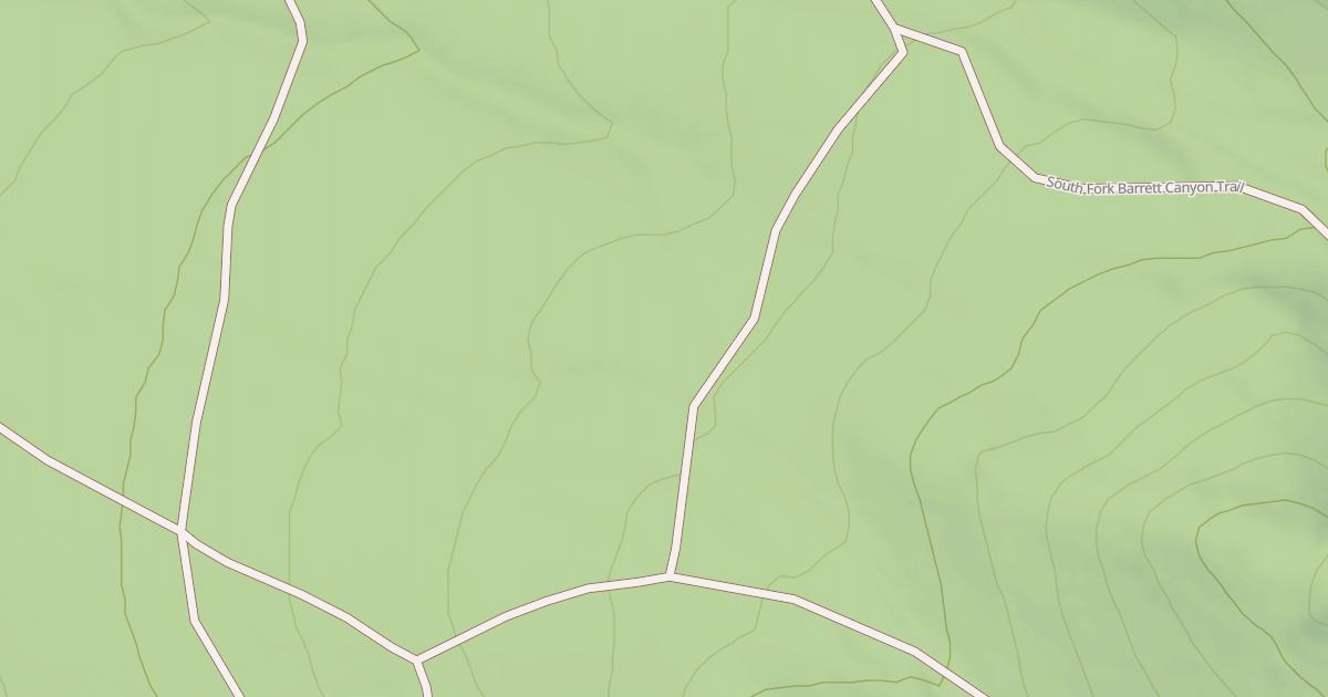 Map preview of TULE SPRING CUTOFF