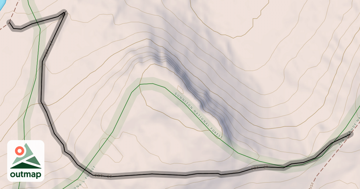 Map of CDT - CT