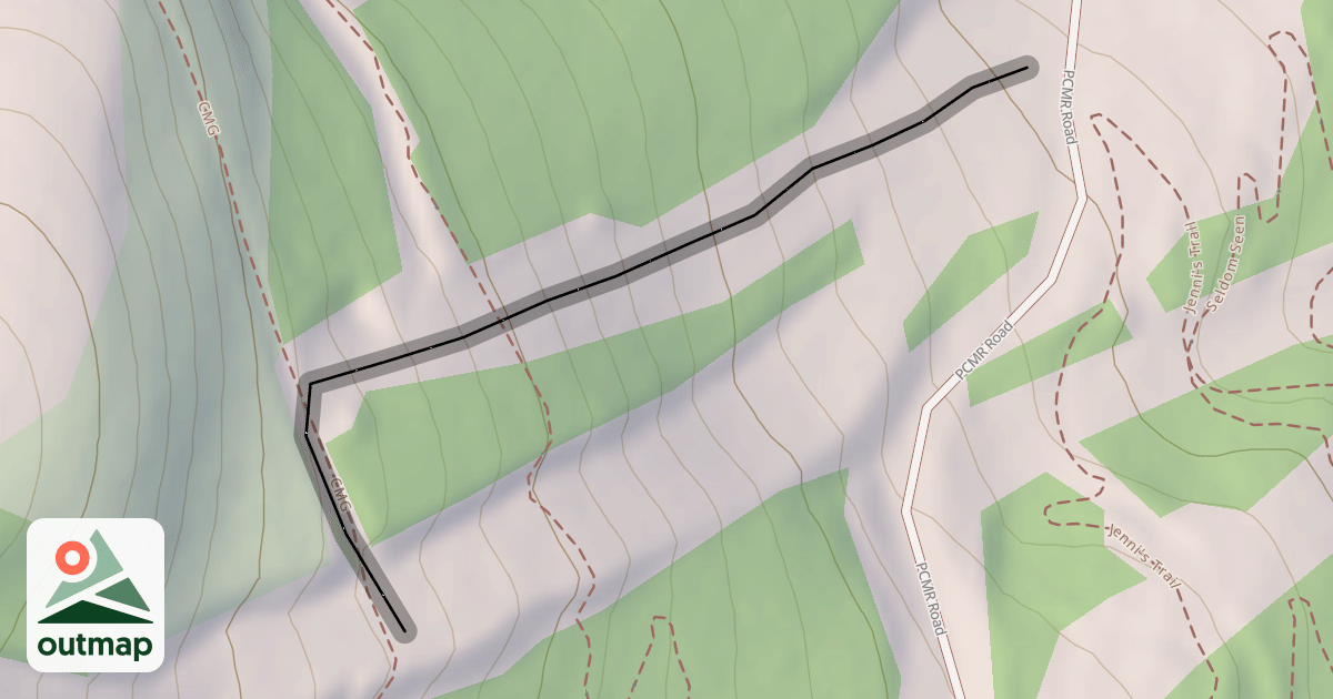 Map of Picabo's Run
