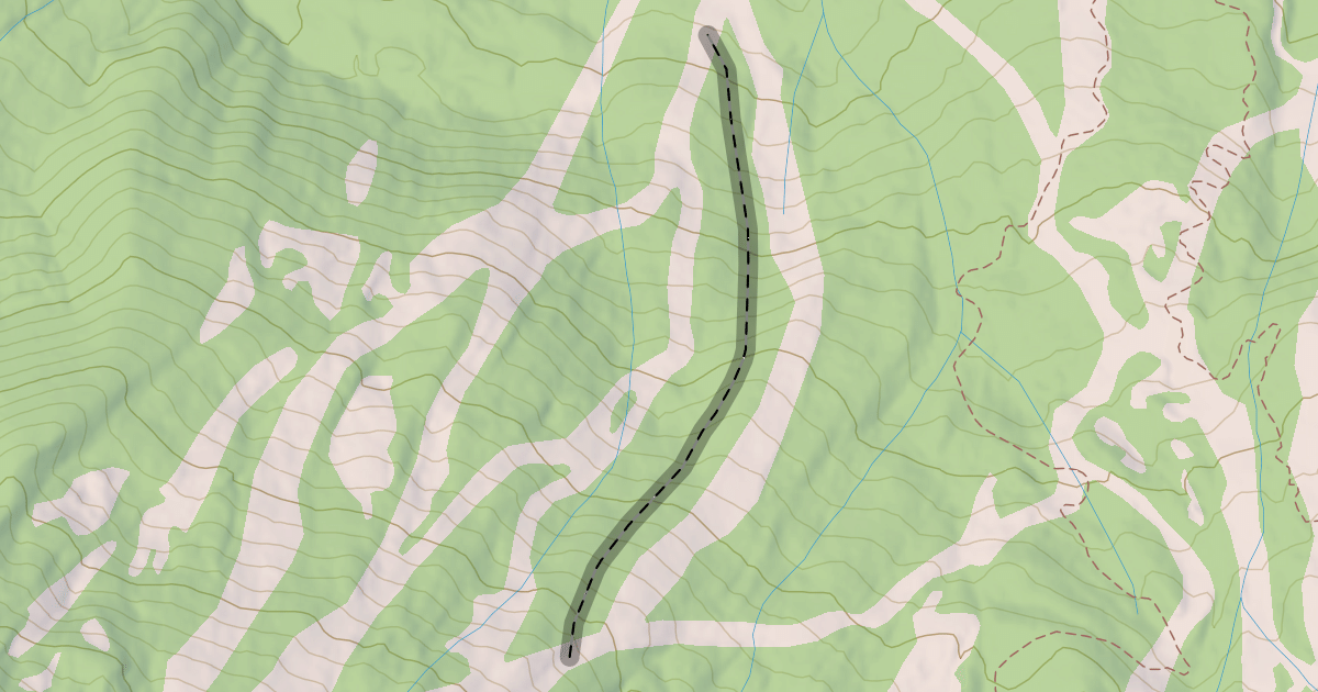 Map preview of Lower Thunderbird Glade