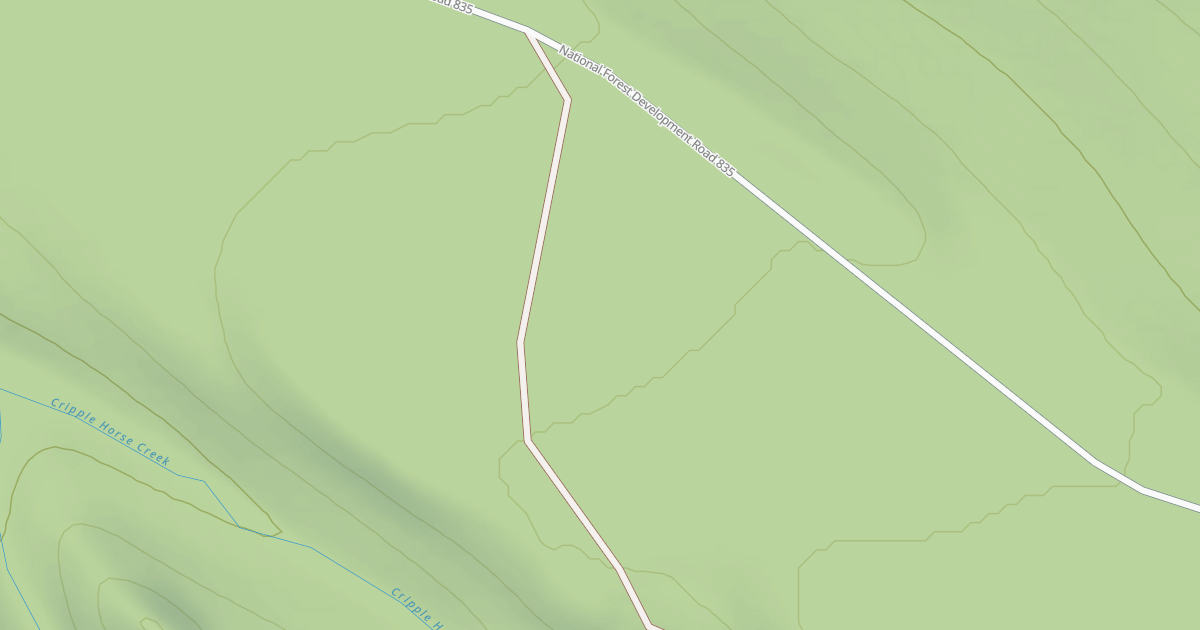 Map preview of CRIPPLE HORSE CR. N SIDE