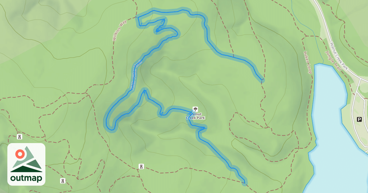 Map of Fifth Pillar Trail