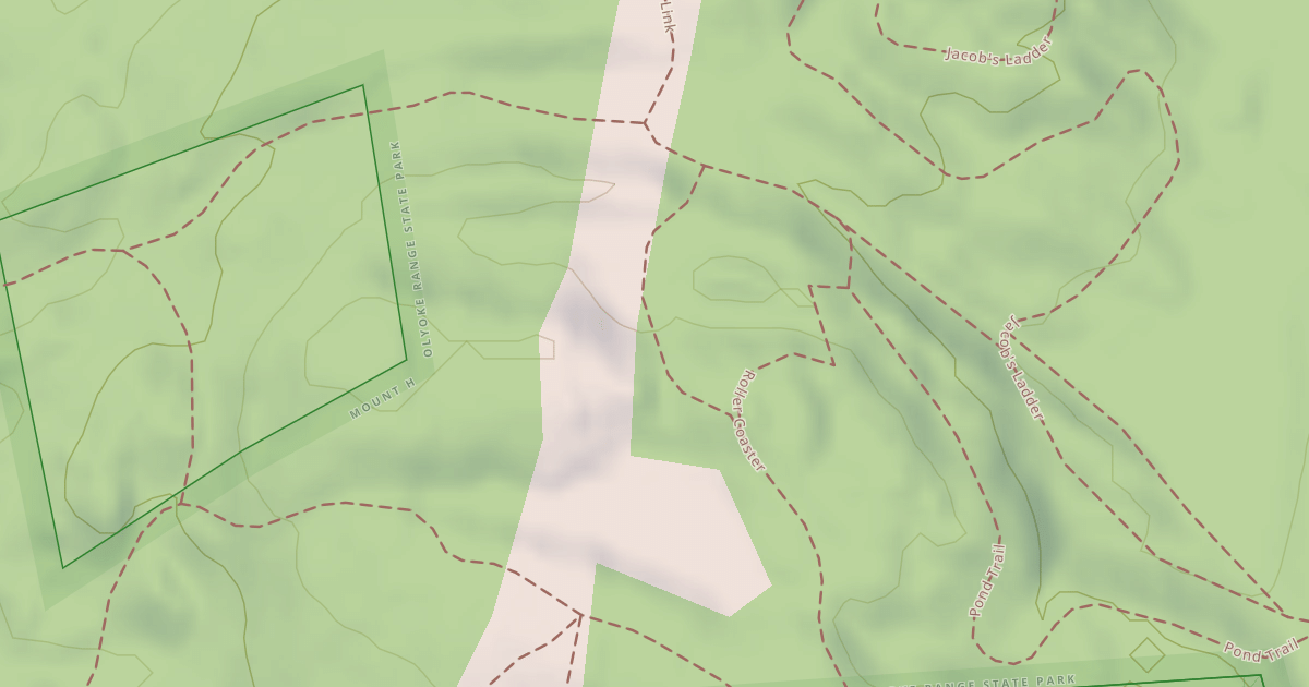 Map preview of Roller Coaster Trail