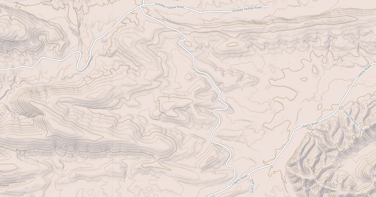 Map preview of SMITH CREEK SPUR