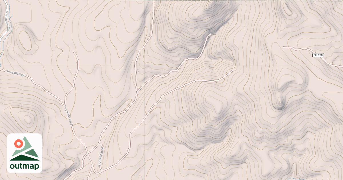 Map of USFS National Forest System Roads {380482F7-0C12-438F-B72B-837087CD23DA}