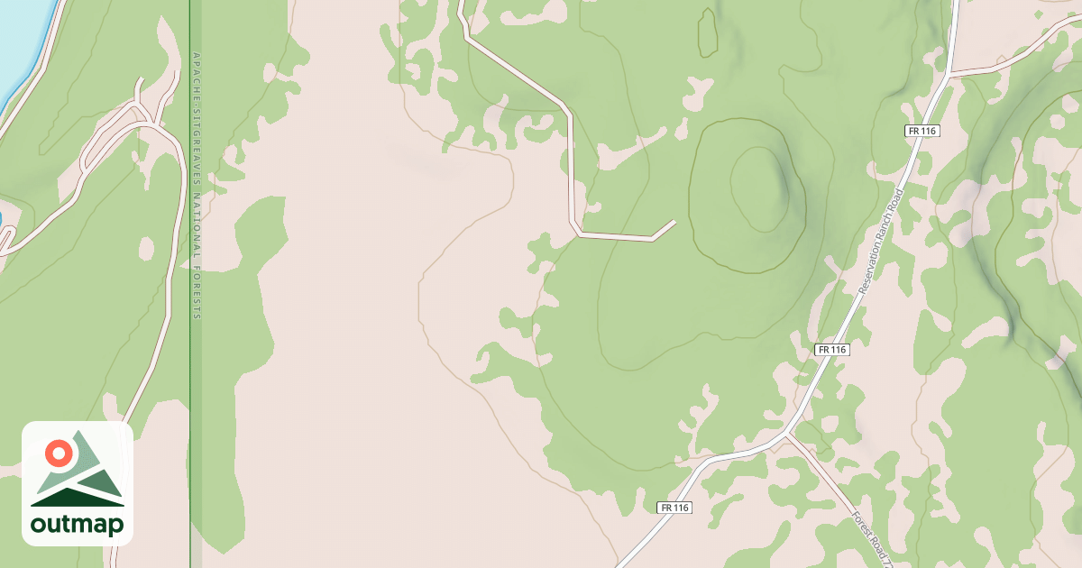 Map of USFS National Forest System Roads {7706E894-917B-4F39-BC34-1615003F245F}