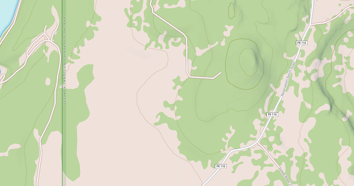 Map preview of USFS National Forest System Roads {7706E894-917B-4F39-BC34-1615003F245F}