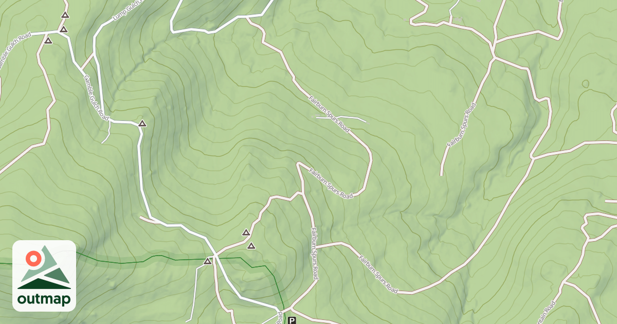 Map of FAIRBURN SPURS