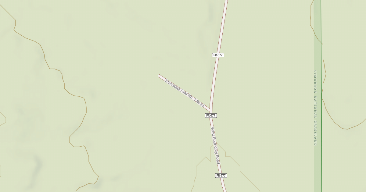 Map preview of INTERSTATE SWD NO. 1