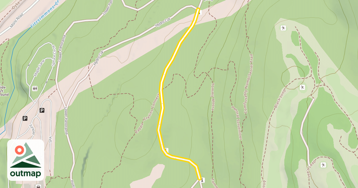 Map of Old Mill Road