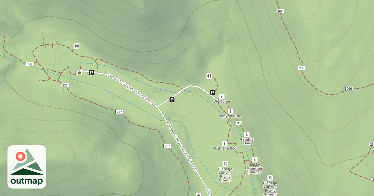 Map of NATURE TRAIL