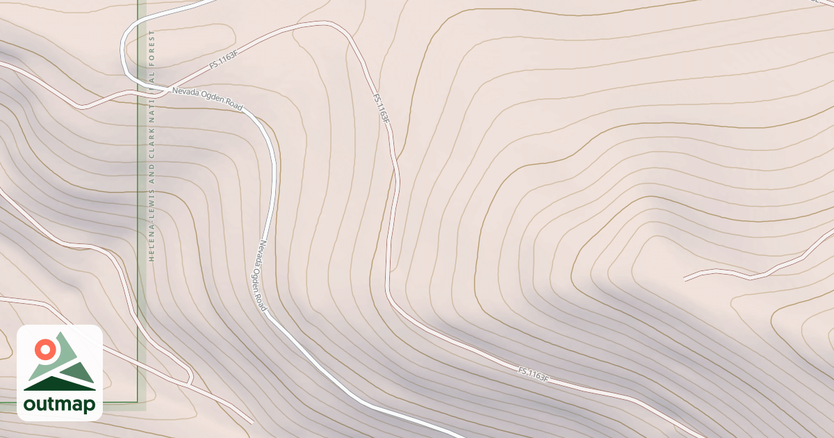 Map of WILSON CREEK