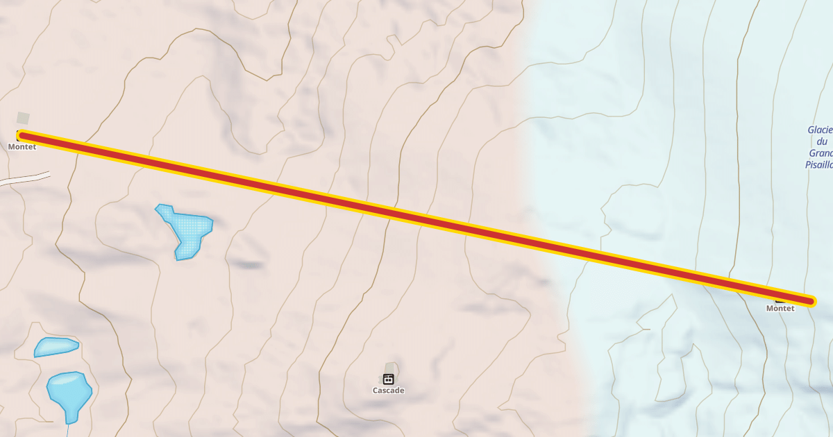 Map preview of Montet