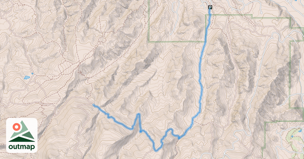 Map of 3rd Gulch