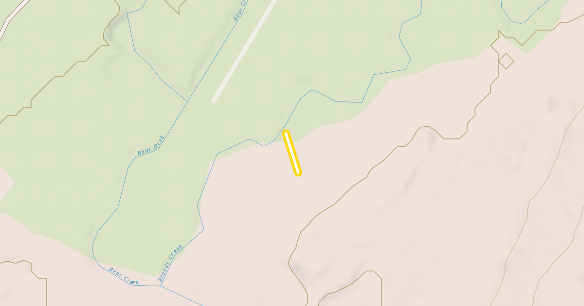 Map preview of Headwaters Bridge