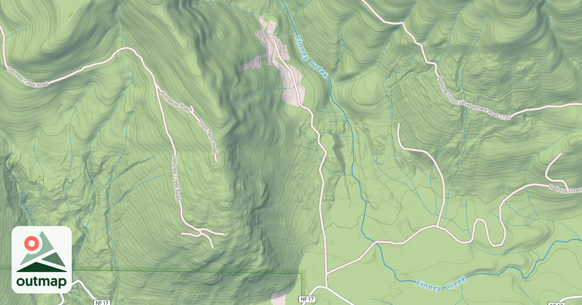 Map of FINNEY PIT